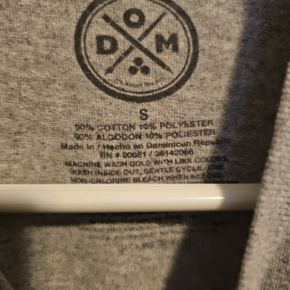 DOM Its About The Art Men T-Shirt S Gray Cat I Do What I Want Funny Short Sleeve - Picture 4 of 9